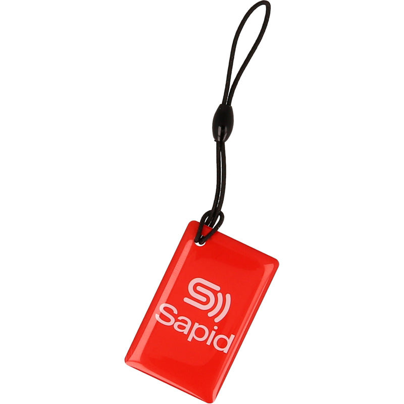 Sapid - dispositivos NFC - codigos QR - Etiquetas NFC - Tarjetas - Pulseras - Brazaletes - Tags - Stickers - Tags Rojo